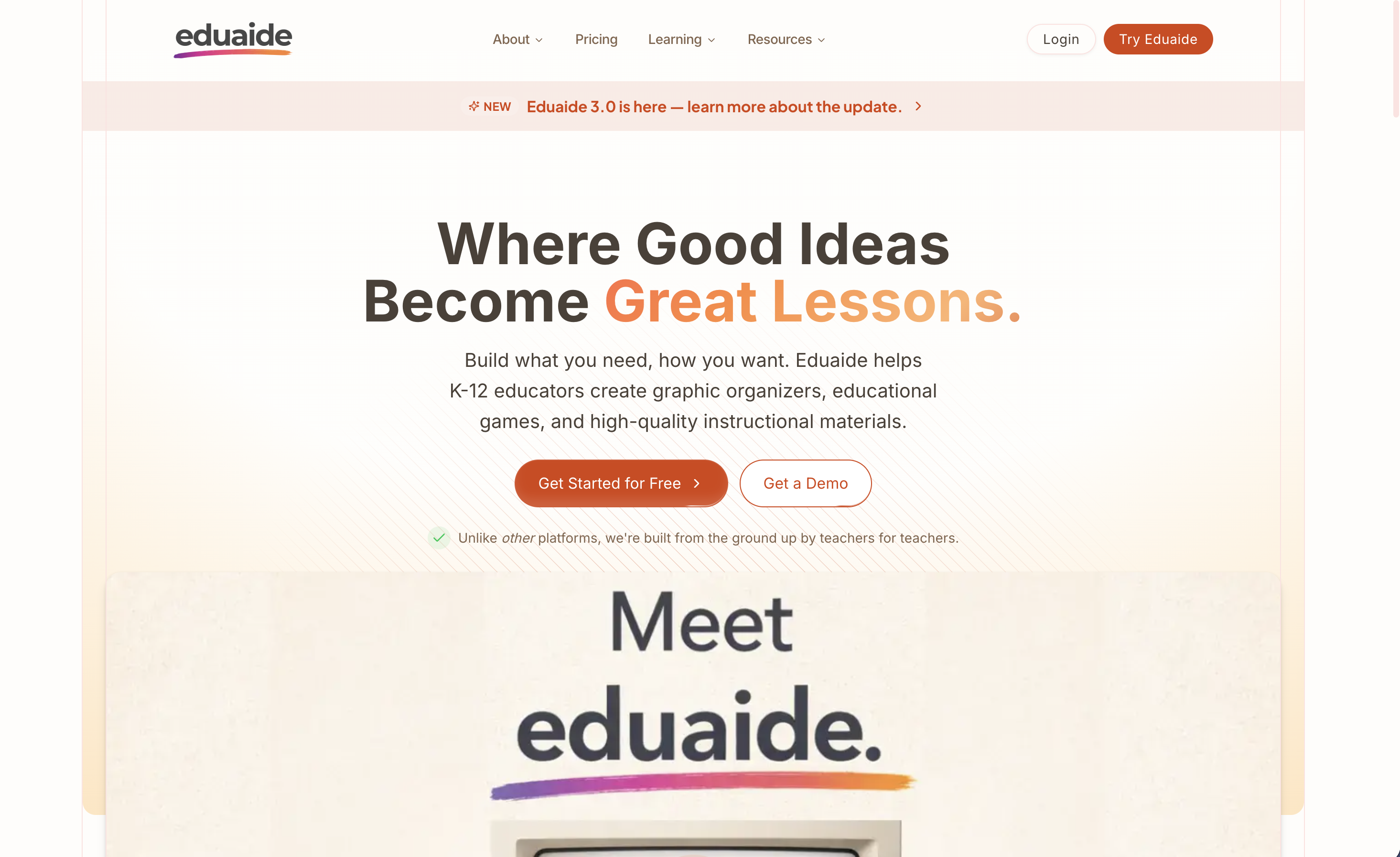 Eduaide.ai interface