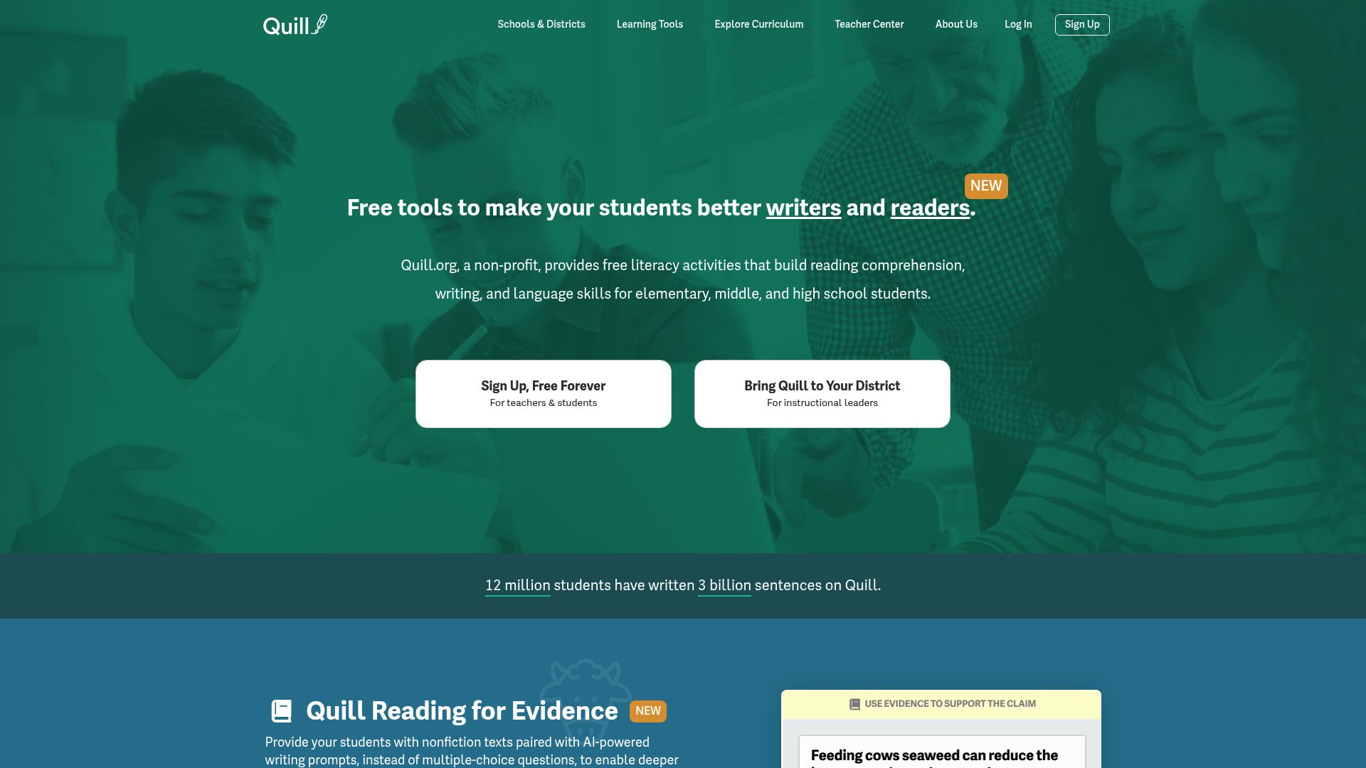 Quill.org screenshot